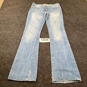 Hippie Joplin Bootcut Jeans Womens 28 Blue Denim Cotton Stretch Medium Wash